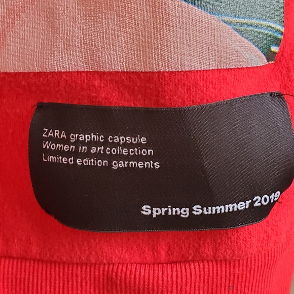 Zara Women in Art x Bijou Karman Sweater Small - Picture 10 of 11